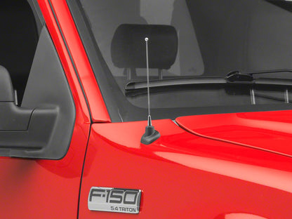 RedRock Fixed Chrome Antenna; 8-Inch (97-08 F-150)