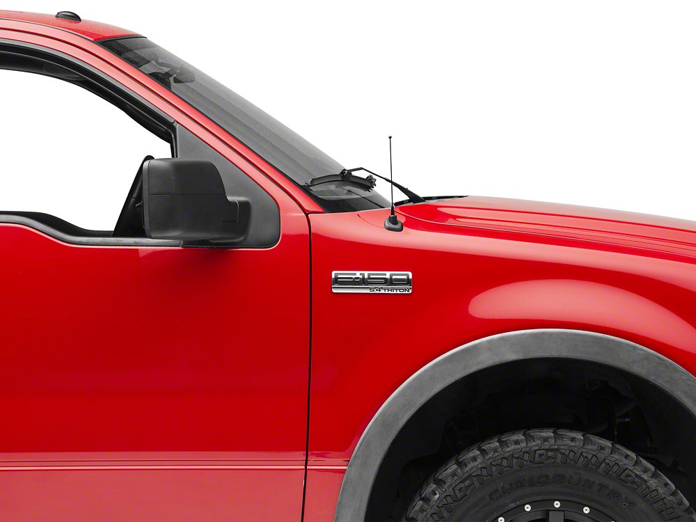 RedRock Fixed Black Antenna; 8-Inch (97-08 F-150)