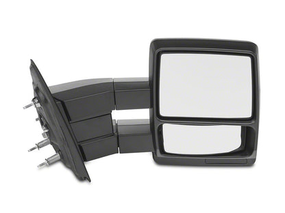 RedRock Manual Extending Non-Powered Adjustable Towing Mirrors; Passenger Side (04-14 F-150)