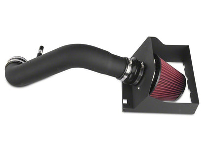 RedRock Cold Air Intake; Black Wrinkle (11-14 5.0L F-150)