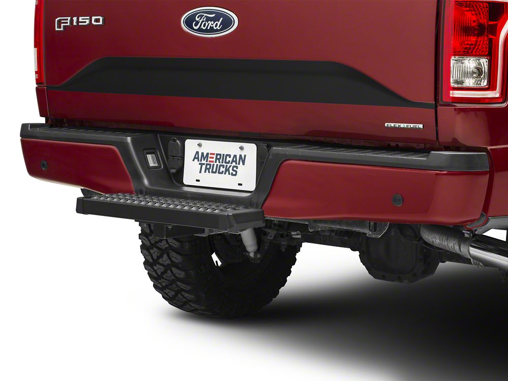 RedRock Aluminum Hitch Step for 2-Inch Receiver; Black (Universal; Some Adaptation May Be Required)