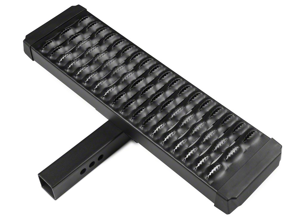 RedRock Aluminum Hitch Step for 2-Inch Receiver; Black (Universal; Some Adaptation May Be Required)