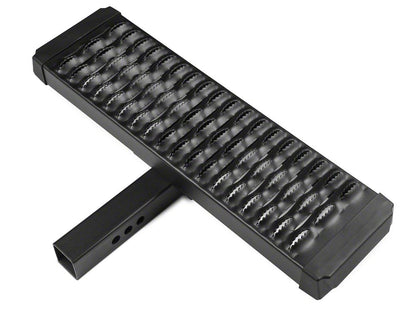 RedRock Aluminum Hitch Step for 2-Inch Receiver; Black (Universal; Some Adaptation May Be Required)