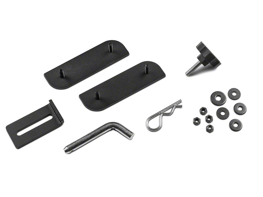 RedRock Aluminum Hitch Step for 2-Inch Receiver; Black (Universal; Some Adaptation May Be Required)