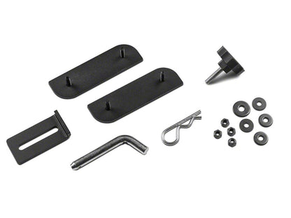 RedRock Aluminum Hitch Step for 2-Inch Receiver; Black (Universal; Some Adaptation May Be Required)