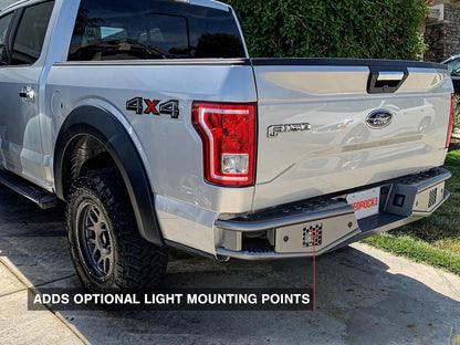 RedRock Tubular Off-Road Rear Bumper (15-20 F-150, Excluding Raptor)