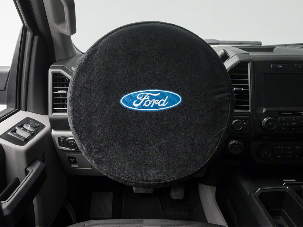 RedRock Steering Wheel Cover with Ford Oval (97-25 F-150)