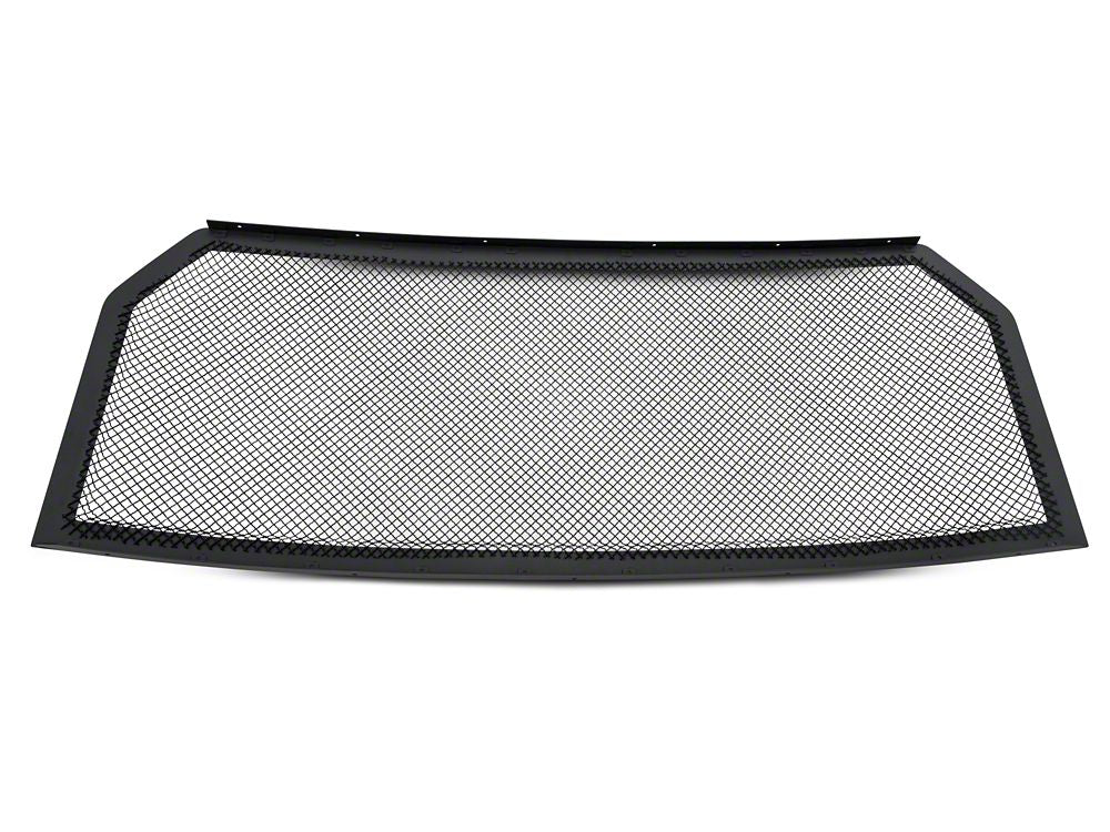 RedRock Wire Mesh Upper Replacement Grille; Black (15-17 F-150, Excluding Raptor)