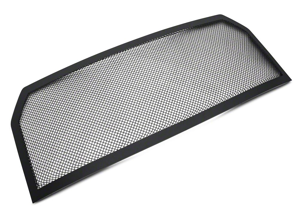 RedRock Wire Mesh Upper Replacement Grille; Black (15-17 F-150, Excluding Raptor)