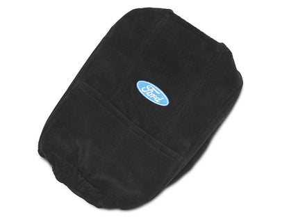 RedRock Center Console Cover with Ford Oval Logo (15-20 F-150 w/ Front Bucket Seats)