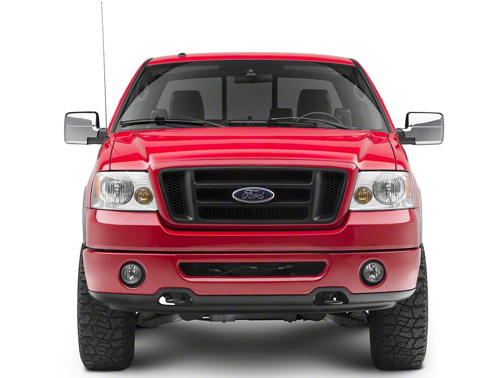 RedRock Mirror Covers; Chrome (04-08 F-150)