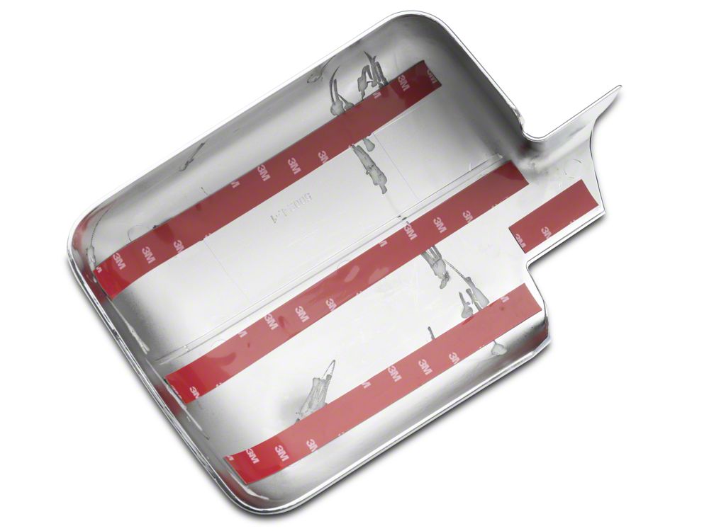 RedRock Mirror Covers; Chrome (04-08 F-150)