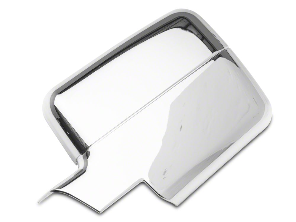 RedRock Mirror Covers; Chrome (04-08 F-150)