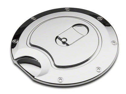 RedRock Fuel Door Cover; Chrome (09-14 F-150 Styleside)