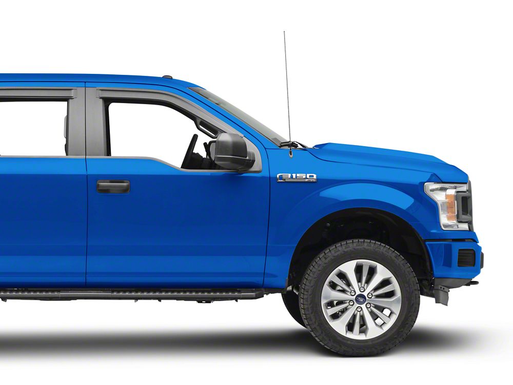 RedRock Ram Air Hood with Heat Extractors; Unpainted (15-20 F-150, Excluding Raptor)