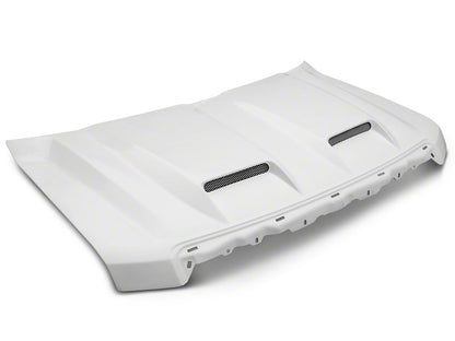 RedRock Dual Inlet Hood; Unpainted (09-14 F-150, Excluding Raptor)