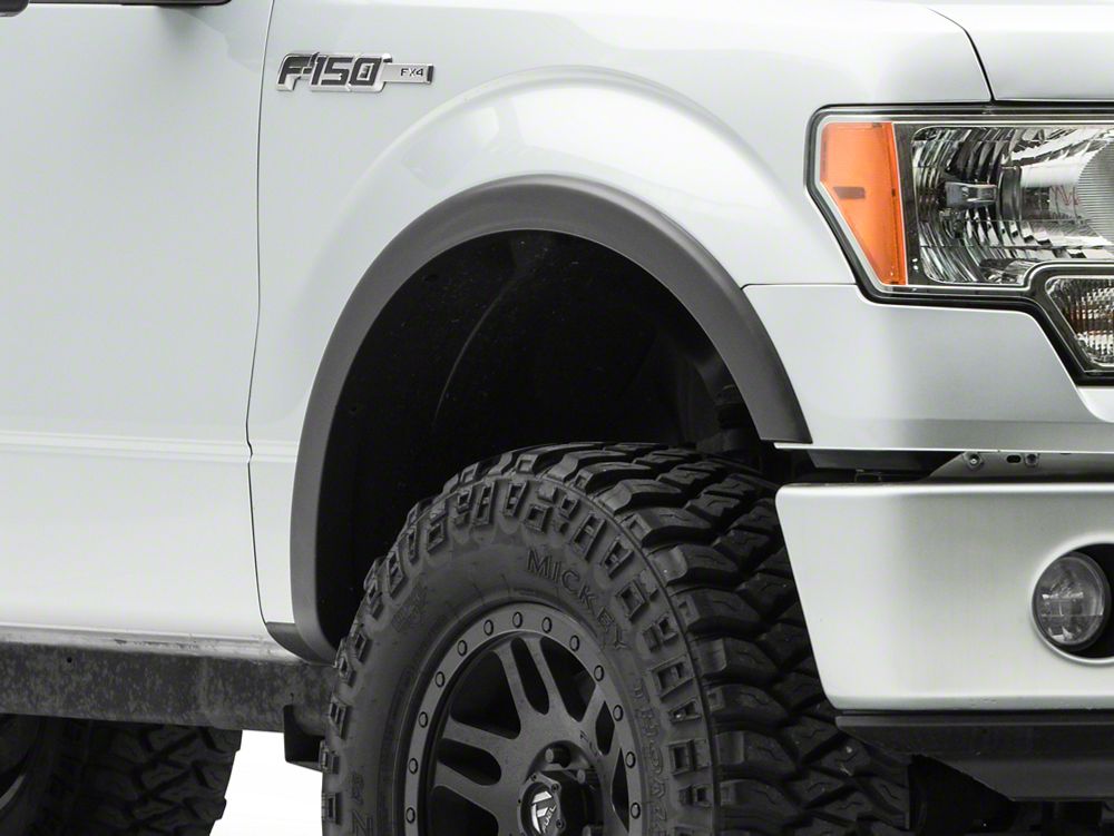RedRock OE Replacement Fender Flares for Pre-Drilled Fenders (09-14 F-150 Styleside w/ OE Fender Flares)