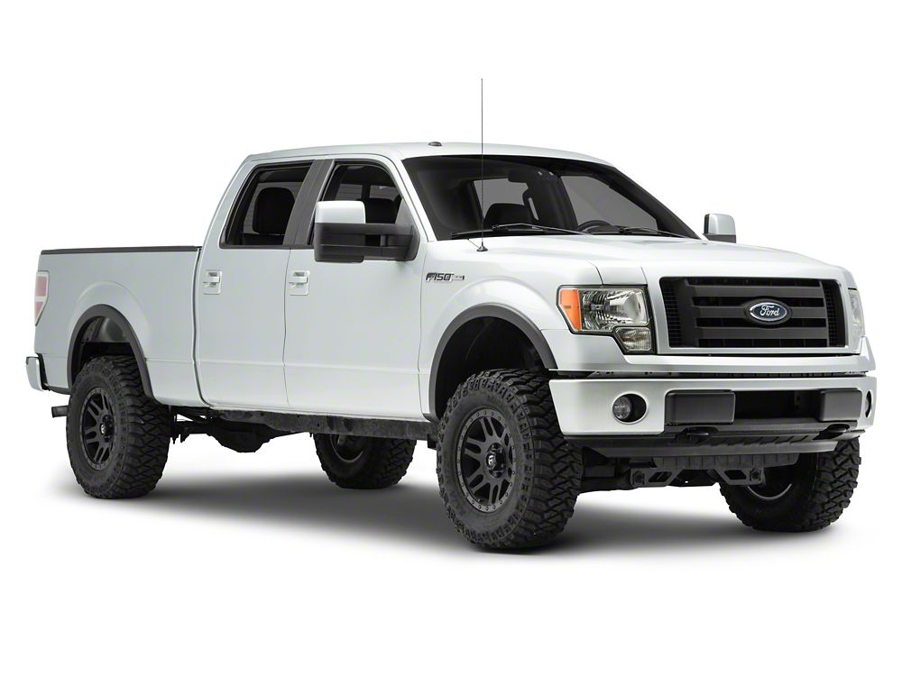 RedRock OE Replacement Fender Flares for Pre-Drilled Fenders (09-14 F-150 Styleside w/ OE Fender Flares)