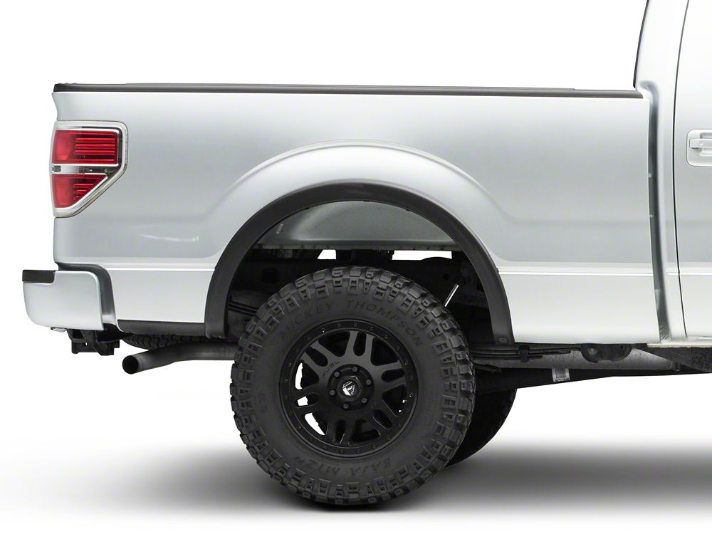 RedRock OE Replacement Fender Flares for Pre-Drilled Fenders (09-14 F-150 Styleside w/ OE Fender Flares)