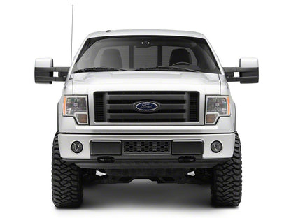 RedRock Baja Lower Grille Insert; Charcoal (09-14 F-150, Excluding Raptor, Harley Davidson & 2011 Limited)