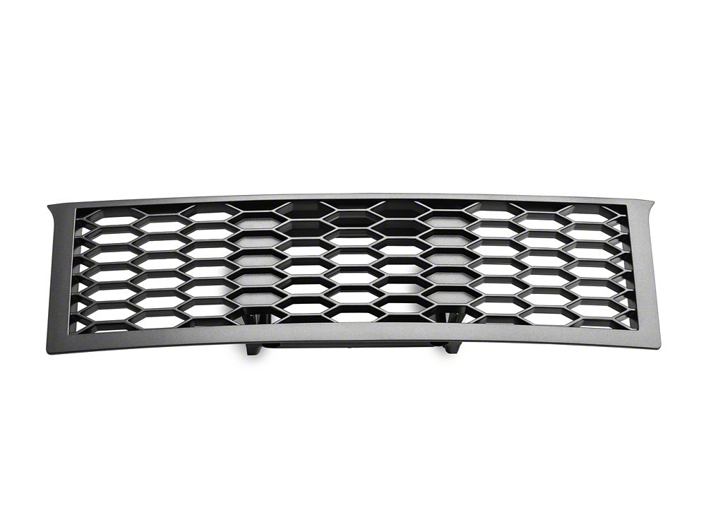 RedRock Baja Lower Grille Insert; Charcoal (09-14 F-150, Excluding Raptor, Harley Davidson & 2011 Limited)