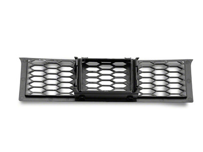 RedRock Baja Lower Grille Insert; Charcoal (09-14 F-150, Excluding Raptor, Harley Davidson & 2011 Limited)