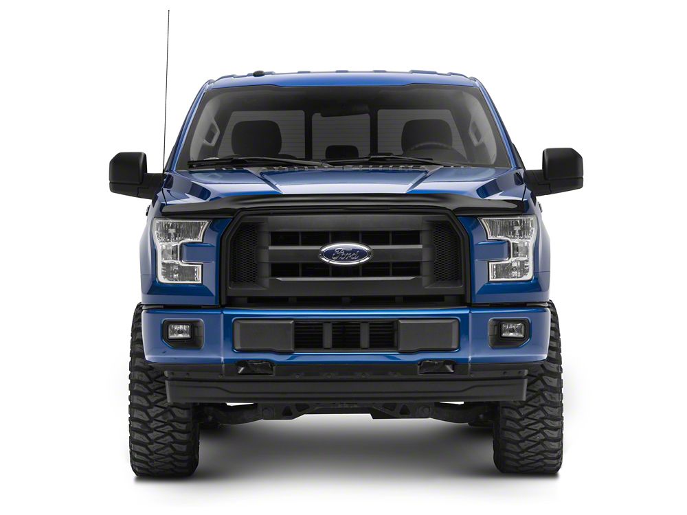 RedRock Bug Hood Deflector; Smoked (15-20 F-150, Excluding Raptor)