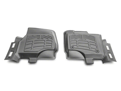 RedRock Sure-Fit Front and Second Row Floor Liners; Black (15-25 F-150 SuperCab)