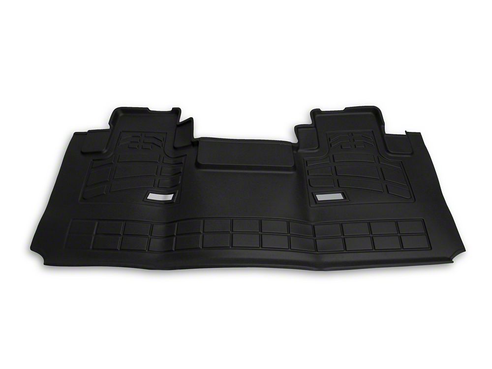 RedRock Sure-Fit Front and Second Row Floor Liners; Black (15-25 F-150 SuperCab)