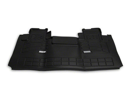 RedRock Sure-Fit Front and Second Row Floor Liners; Black (15-25 F-150 SuperCab)