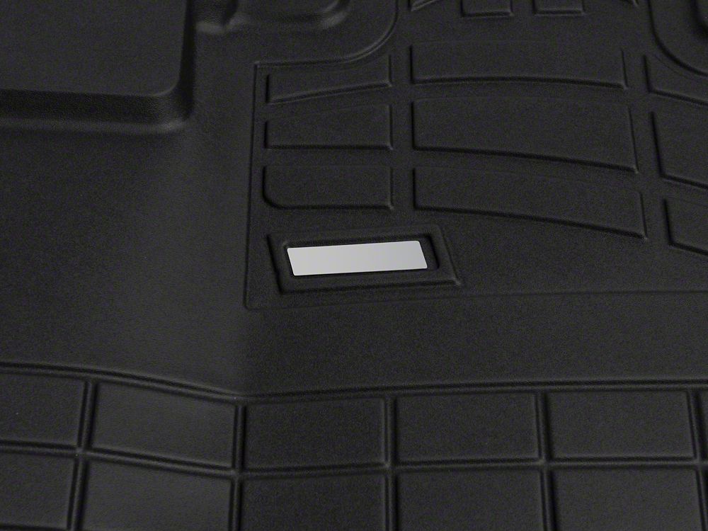 RedRock Sure-Fit Front and Second Row Floor Liners; Black (15-25 F-150 SuperCab)