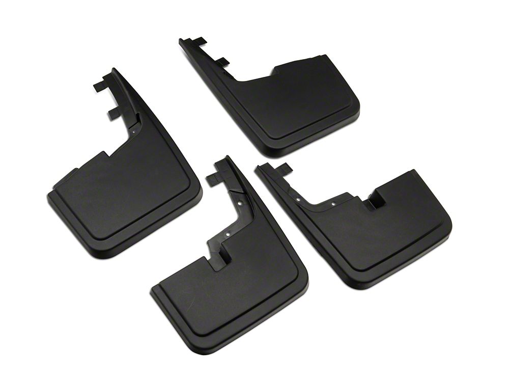 RedRock Molded Mud Guards; Front and Rear (15-17 F-150, Excluding Raptor)