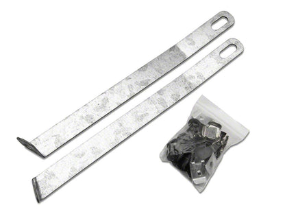 RedRock Molded Mud Guards; Front and Rear (15-17 F-150, Excluding Raptor)