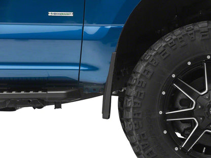 RedRock Molded Mud Guards; Front and Rear (15-17 F-150, Excluding Raptor)