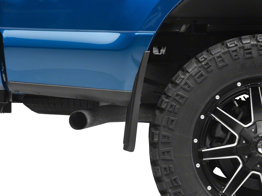 RedRock Molded Mud Guards; Front and Rear (15-17 F-150, Excluding Raptor)