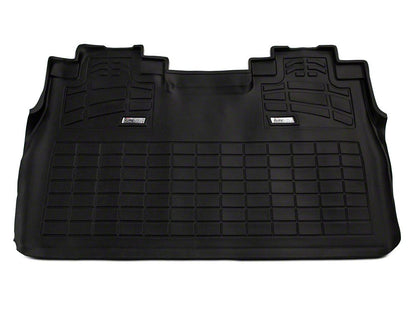 RedRock Sure-Fit Front and Second Row Floor Liners; Black (15-25 F-150 SuperCrew)
