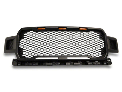 RedRock Baja Upper Replacement Grille with LED Lighting (18-20 F-150, Excluding Raptor)