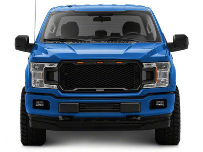 RedRock Baja Upper Replacement Grille with LED Lighting (18-20 F-150, Excluding Raptor)