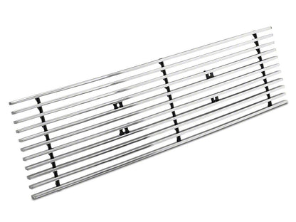 RedRock Modern Billet Lower Grille Insert; Polished (15-17 F-150, Excluding Raptor)