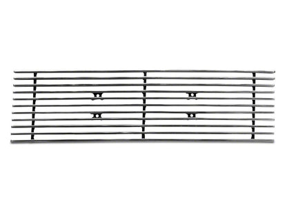 RedRock Modern Billet Lower Grille Insert; Polished (15-17 F-150, Excluding Raptor)