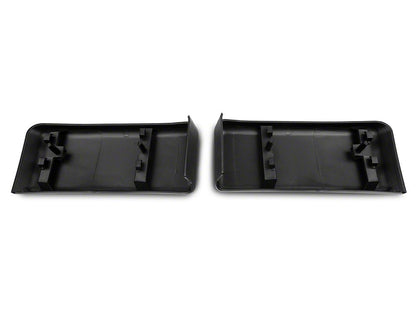 RedRock Front Bumper Guard Inserts; Black (09-14 F-150, Excluding Raptor)