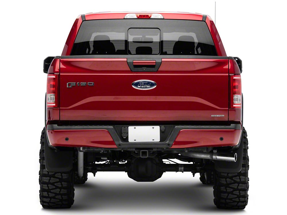 RedRock Custom Molded Mud Guards for OE Fender Flares; Front and Rear (15-20 F-150 w/ OE Fender Flares, Excluding Raptor)