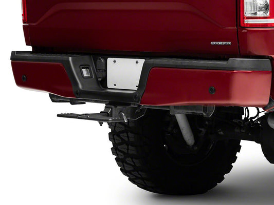 RedRock Cast Aluminum Receiver Hitch Step; Black (Universal; Some Adaptation May Be Required)