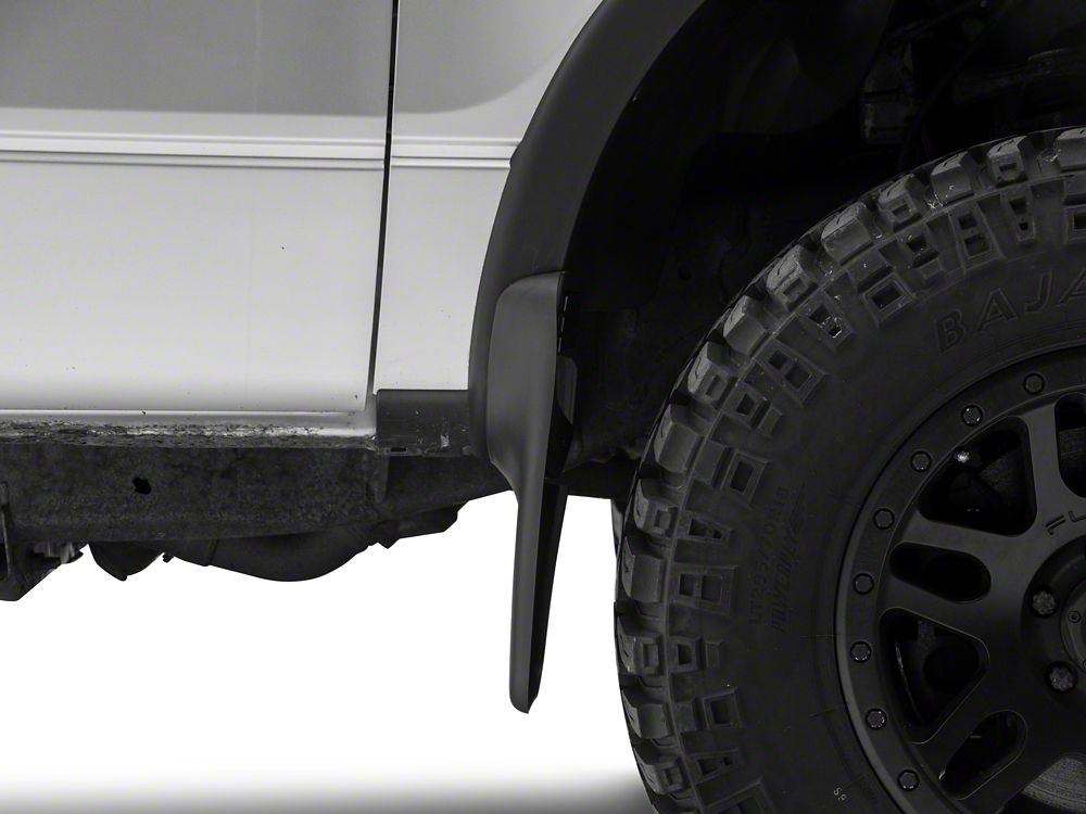 RedRock Mud Flaps; Front and Rear (04-14 F-150 w/ OE Fender Flares)