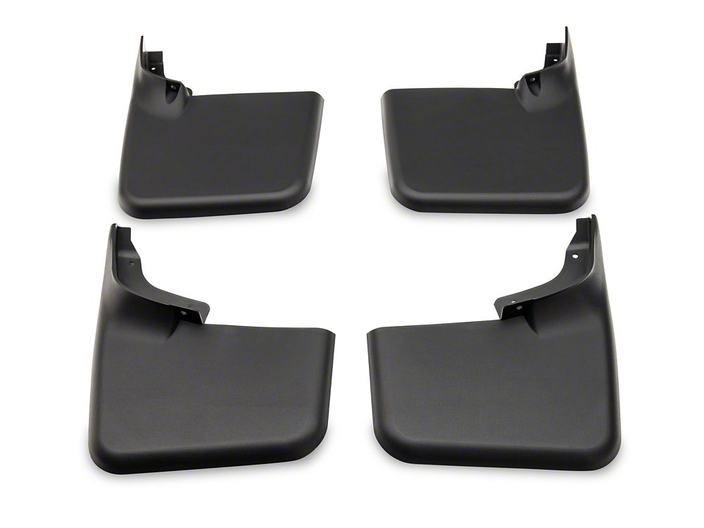 RedRock Mud Flaps; Front and Rear (04-14 F-150 w/o OE Fender Flares)