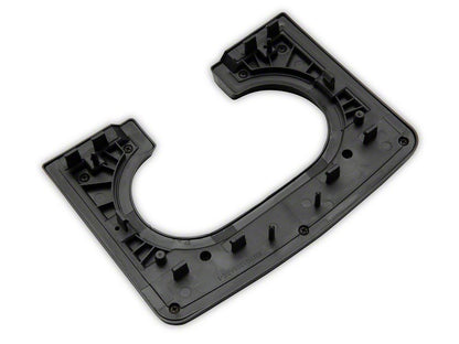 RedRock Center Console Replacement Cup Holder Pad; Black (04-14 F-150)
