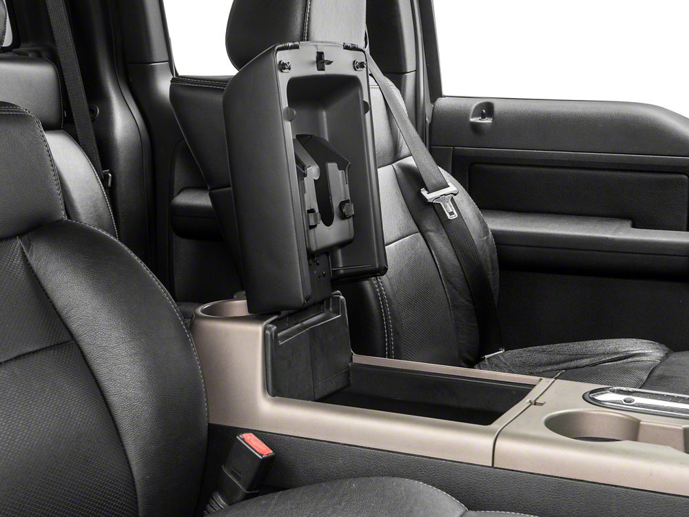 RedRock Replacement Center Console Lid; Black (04-08 F-150)