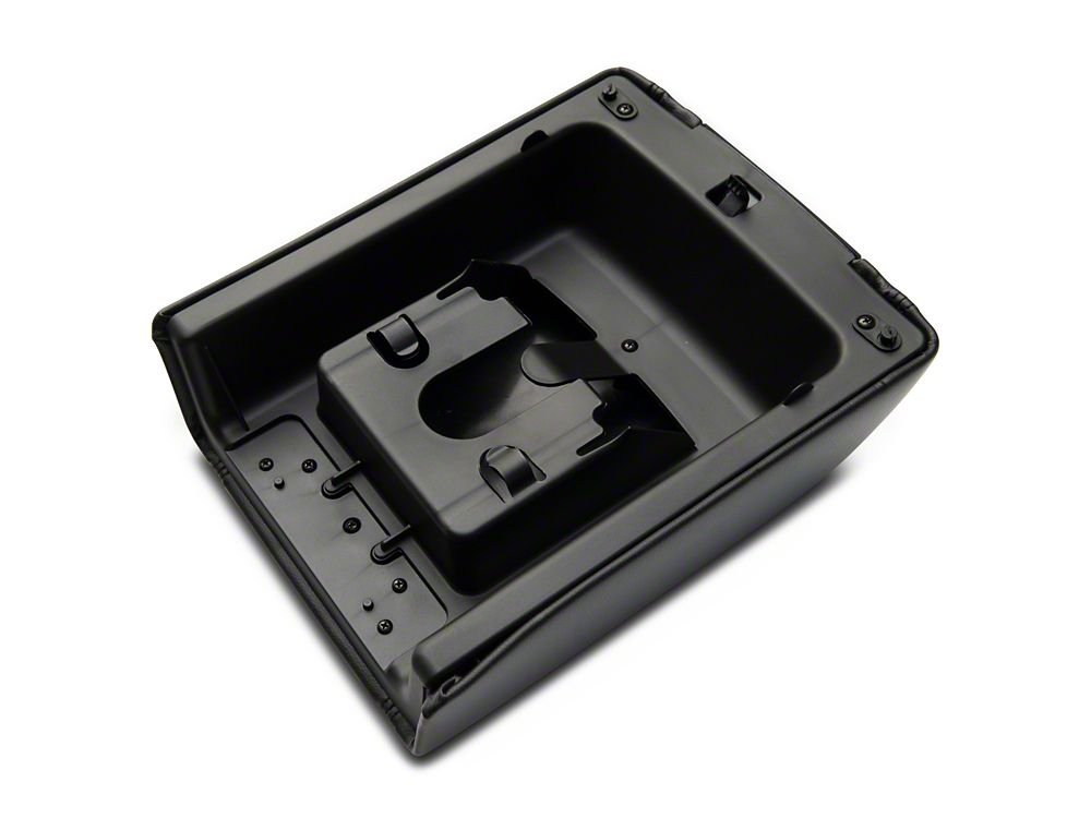 RedRock Replacement Center Console Lid; Black (04-08 F-150)