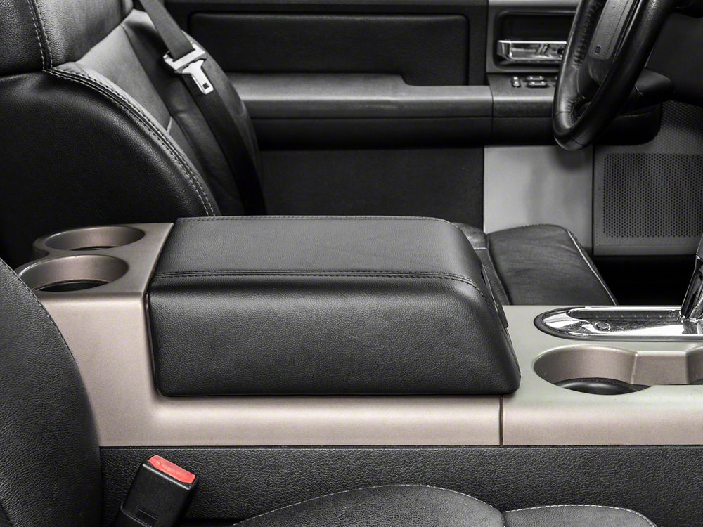 RedRock Replacement Center Console Lid; Black (04-08 F-150)