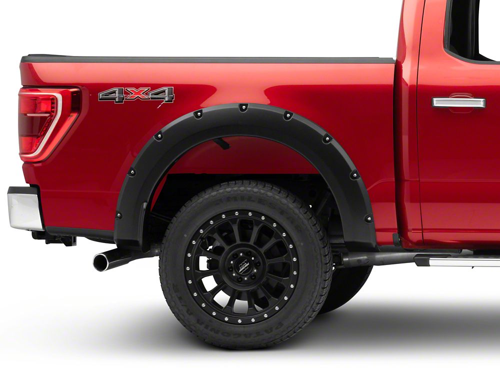 RedRock Pocket Style Fender Flares (21-25 F-150, Excluding Raptor)